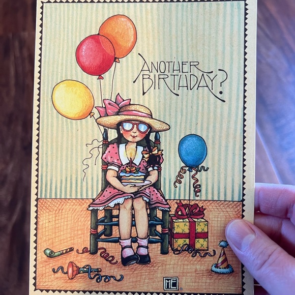 Mary Engelbreit Art Vintage Greeting Card Lot Of 12 Cards Happy Birthday Holiday - Picture 7 of 11